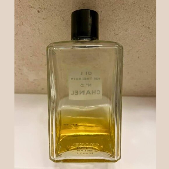 CHANEL No. 5 Oil for the Bath, 8 fl oz, 1976. Fragrant! Original, Authentic VTG - Picture 6 of 9